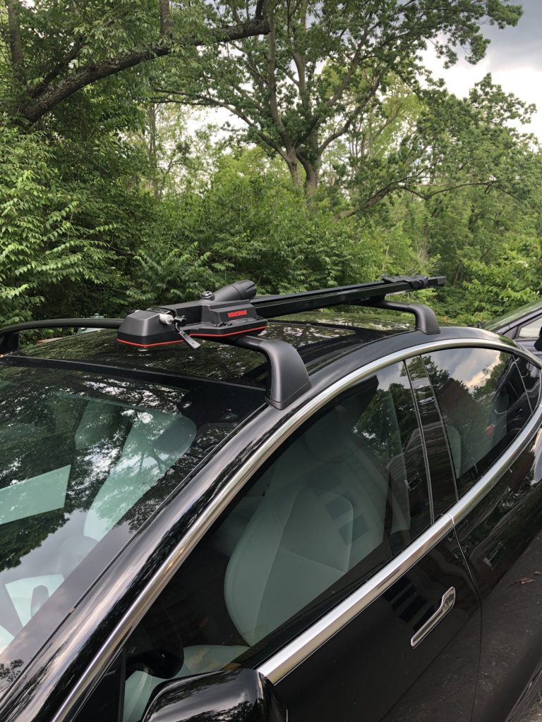 tesla model 3 bike rack trunk