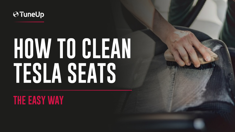 How to Clean Tesla Seats EASY and FREE! (White Ones Included)